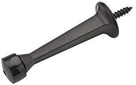 Liberty Premium Doorstop Metal Solid Rigid Door Stop Brushed 3" - Image 3