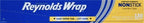 Reynolds Wrap Non Stick Aluminum Foil, Nonstick Aluminum Foil Roll, Prevents - Image 11