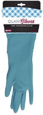 HIC Harold Import Co. Glam Latex Dishwashing Gloves 57524-HIC - Image 5