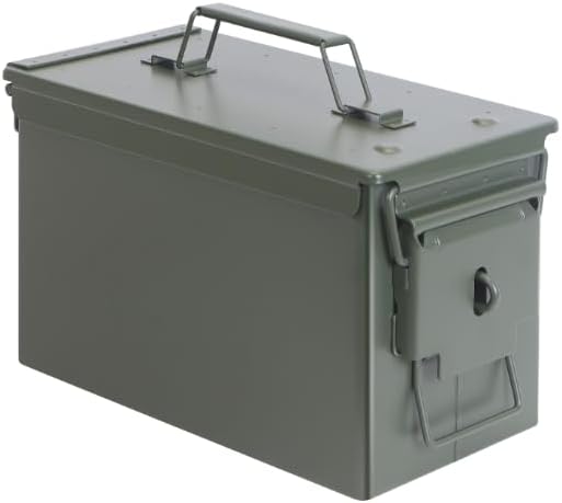 Ammo Can&Ammo Box, Fireproof & Waterproof Metal Storage Box by Unknown
