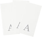 Luxenap 15.8 X 7.9 Inch Linen-Feel Guest Towels, 2000 Lettered Hand Towels - Image 11
