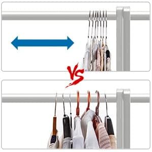 OIKA 40 Pack Stainless Steel Hangers - Image 6