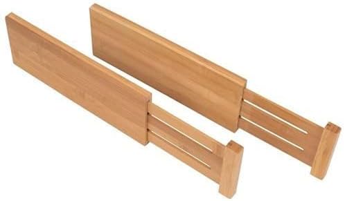 6 Pack Bamboo Drawer Dividers - Image 7