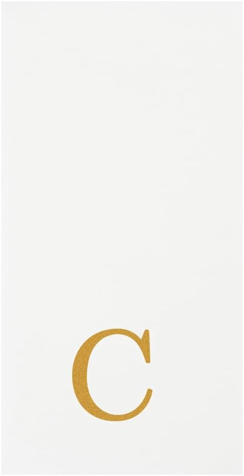 Luxenap 15.8 X 7.9 Inch Linen-Feel Guest Towels, 50 Lettered Hand Towels - Image 10