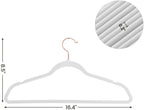 SONGMICS Slim Velvet Hangers, Non-Slip Clothes Hangers - Image 7
