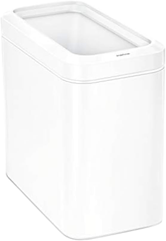 simplehuman 25 Liter / 6.6 Gallon Slim Open Top Small Trash Can, Commercial by Simplehuman