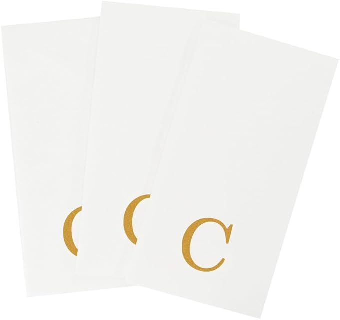 Luxenap 15.8 X 7.9 Inch Linen-Feel Guest Towels, 50 Lettered Hand Towels - Image 11