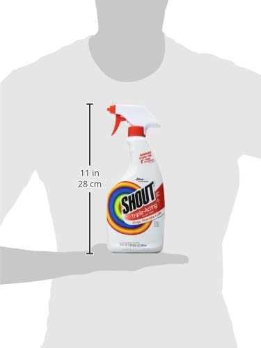 Shout Active Enzyme Laundry Stain Remover Spray, Triple-Acting Formula Clings - Image 8