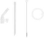 Evorie Replacement Straw Set for 11 Oz Stainless Steel Sippy Cup, Includes - Image 6
