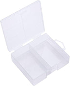 Heyiarbeit 24 x AA Battery Storage Case Holder Organizer Box Transparent by Heyiarbeit