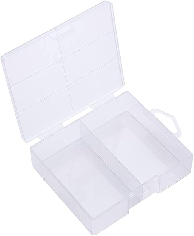 Heyiarbeit 24 x AA Battery Storage Case Holder Organizer Box Transparent by Heyiarbeit