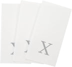 Luxenap 15.8 X 7.9 Inch Linen-Feel Guest Towels, 50 Lettered Hand Towels - Image 10
