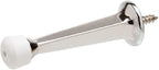 Liberty Premium Door Stoppers Metal Solid Rigid Door Stop Brushed 3" - Image 2