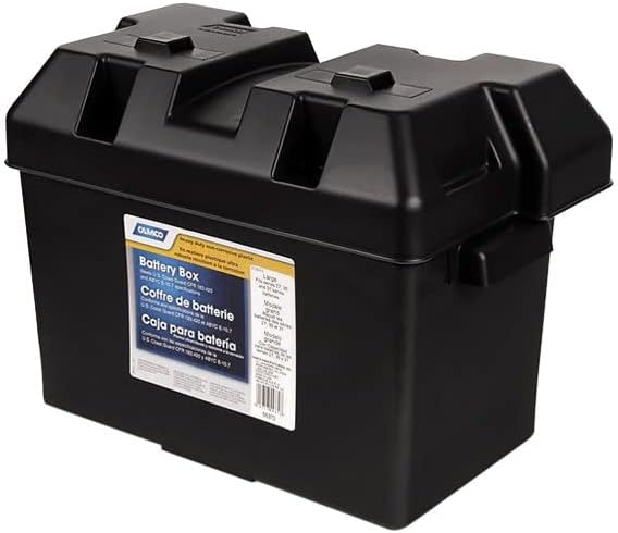Camco Large Battery Box with Straps and Hardware - Image 6