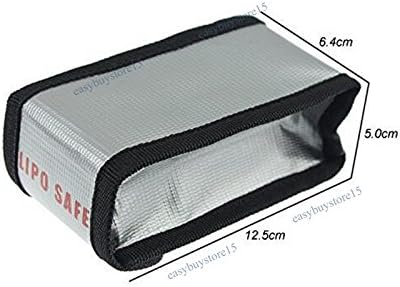 4pcs Lipo Battery Fireproof Explosion proof Bag Storage Guard Safe Pouch 125mm - Image 7