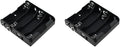 HAHIYO 9V Battery Holder with Standard Snap Connector Sturdy Accommodated Slot by HAHIYO