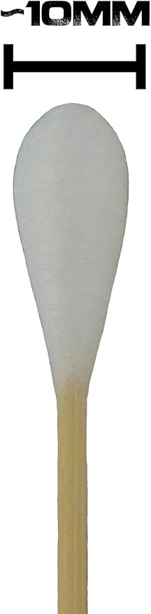 Type-III 100pc Gun Cleaning 6 Inch Double Sided Cotton Swabs - Image 2