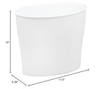 iDesign Small Oval Trash Can - Image 10