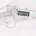 TIMMY Wire Hangers 30 Pack Stainless Steel Strong Metal Wire Hangers Clothes - Image 6