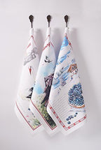 Maison d' Hermine Kitchen Towels Set of 3 100% Cotton 27.50" x 20" Reusable - Image 7