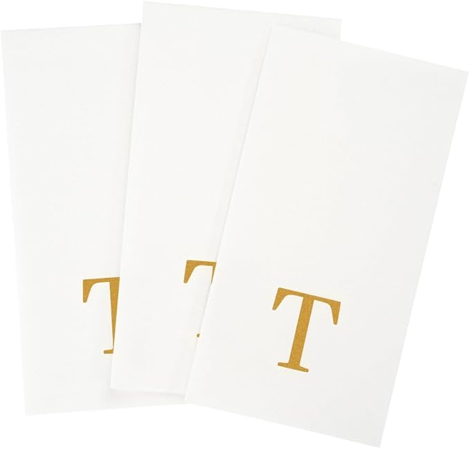 Luxenap 15.8 X 7.9 Inch Linen-Feel Guest Towels, 50 Lettered Hand Towels - Image 11
