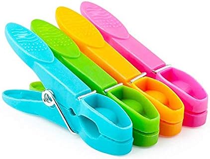 Strong Plastic Clothes Pegs for Drying Laundry Clothing Line Clips Set Travel - Image 4