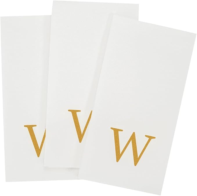 Luxenap 15.8 X 7.9 Inch Linen-Feel Guest Towels, 2000 Lettered Hand Towels - Image 10