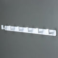 Coat Rack, Heavy Duty Stainless Steel 6 Tri Coat Hook Hanger, Wall Mounted by Vanloory
