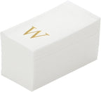 Luxenap 15.8 X 7.9 Inch Linen-Feel Guest Towels, 2000 Lettered Hand Towels by Restaurantware
