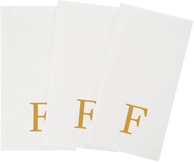 Luxenap 15.8 X 7.9 Inch Linen-Feel Guest Towels, 50 Lettered Hand Towels - Image 11