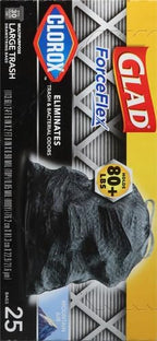 Glad Large 30 Gallon Trash Bags, Clorox Mountain Air Heavy Duty Garbage Bags - Image 17