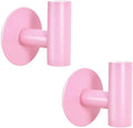 Vuzvuv Adhesive Hooks Pink SUS304 Stainless Steel by Vuzvuv