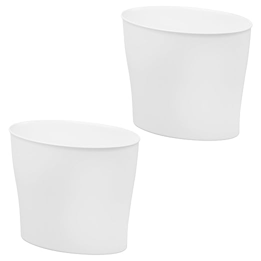 iDesign Small Oval Trash Can - Image 8