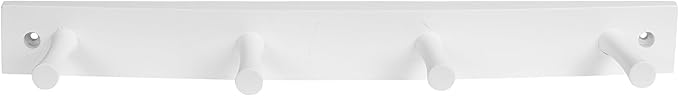 Spectrum Diversified 4 Peg Rack Finish: White by Spectrum
