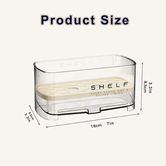 Sponge Holder for Kitchen Sink, Countertop Sink Caddy for Sponges, Brush & - Image 8