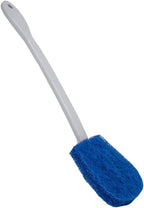LOLA Bath & Toilet Bowl Scrubber Brush w/Comfort Handle & Hang Hole. Non-Scratch by LolaProducts