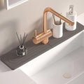 Quick Drying Stone Faucet Mat for Kitchen Sink, 23.6'' Long Diatomite Sink Tray by Unknown