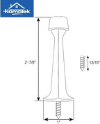 HOMOTEK 4 Pack Heavy Duty Solid Rigid Door Stop - Image 5