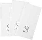 Luxenap 15.8 X 7.9 Inch Linen-Feel Guest Towels, 50 Lettered Hand Towels - Image 11