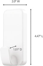 Command 10 lb XL Heavyweight Hook, 2 Wall Hooks and 6 Strips, Damage-Free - Image 2