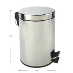 Stainless Steel Small Trash Can - Image 5