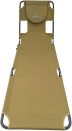 Ostrich Chair Chaise Lounger Chair, Tan - Image 2