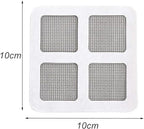 25 Pack, Square Shower Drain Mesh Sticker, - Image 8