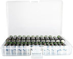 Foto&Tech AA AAA Battery Storage Box, Rechargeable Battery Storage Case Battery by FOTO%26TECH