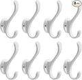 khtumeware Coat Hooks 8Pack Hardware Towel Hooks by khtumeware
