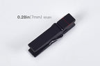 iKammo Black Wood Clothespins Mini Colored Natural Wooden Clips Photo Clips - Image 3