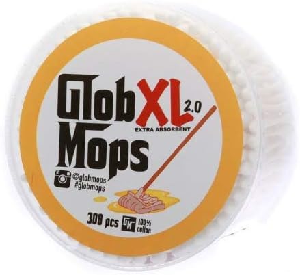Glob Mops XL 2.0 Cotton Swabs 6-Pack Bundle | Extra Absorbent | Eco-Friendly | - Image 3