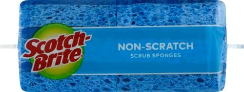 Scotch-Brite Zero Scratch Scrub Sponges, 6 Kitchen Sponges - Image 13