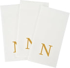 Luxenap 15.8 X 7.9 Inch Linen-Feel Guest Towels, 2000 Lettered Hand Towels - Image 11