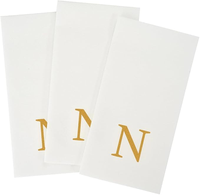 Luxenap 15.8 X 7.9 Inch Linen-Feel Guest Towels, 2000 Lettered Hand Towels - Image 11